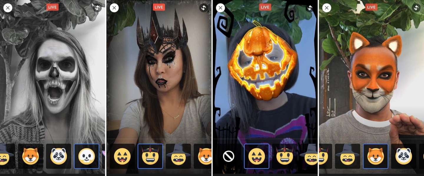 Facebook en Twitter gaan voor Halloween met acties