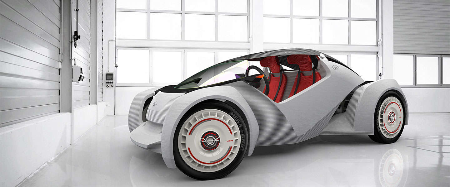 Open source auto bouwer gaat 3D auto printen & bouwen op IMTS Chicago