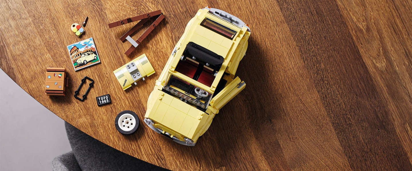 LEGO brengt ode aan de iconische Fiat 500