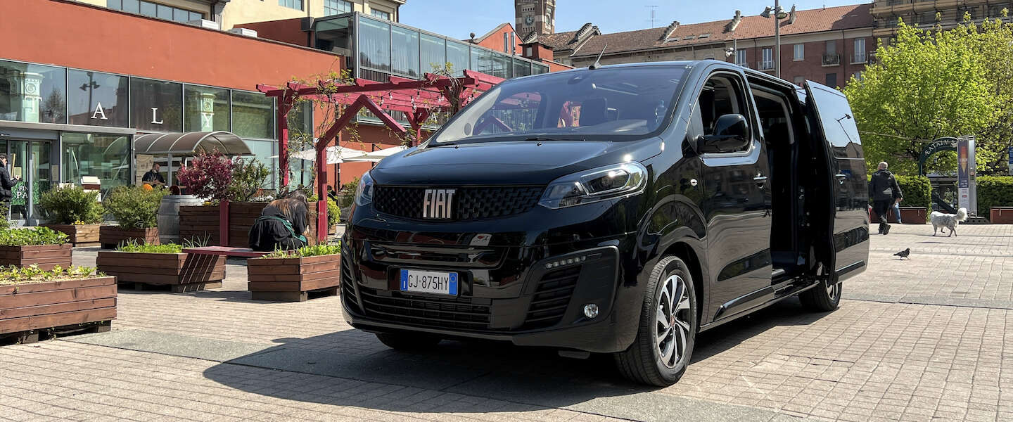 Rijden als een VIP in de nieuwe Fiat E-Ulysse het zusje van de Scudo