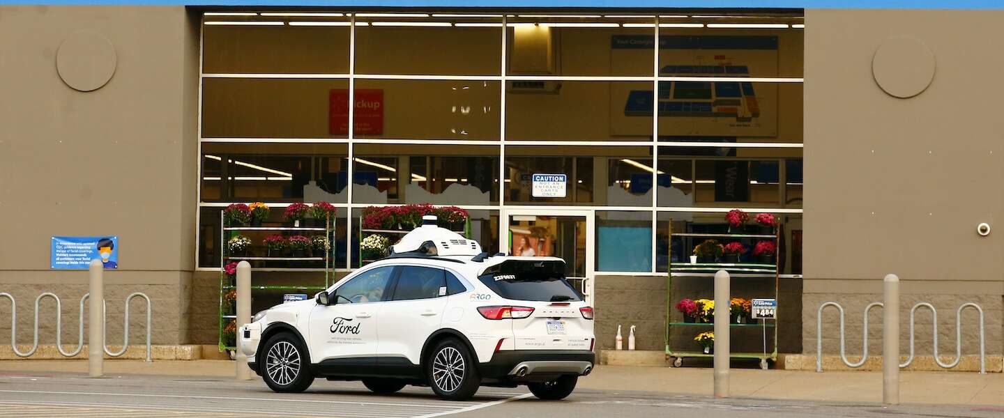 Zelfrijdende auto’s gaan boodschappen bezorgen in de VS