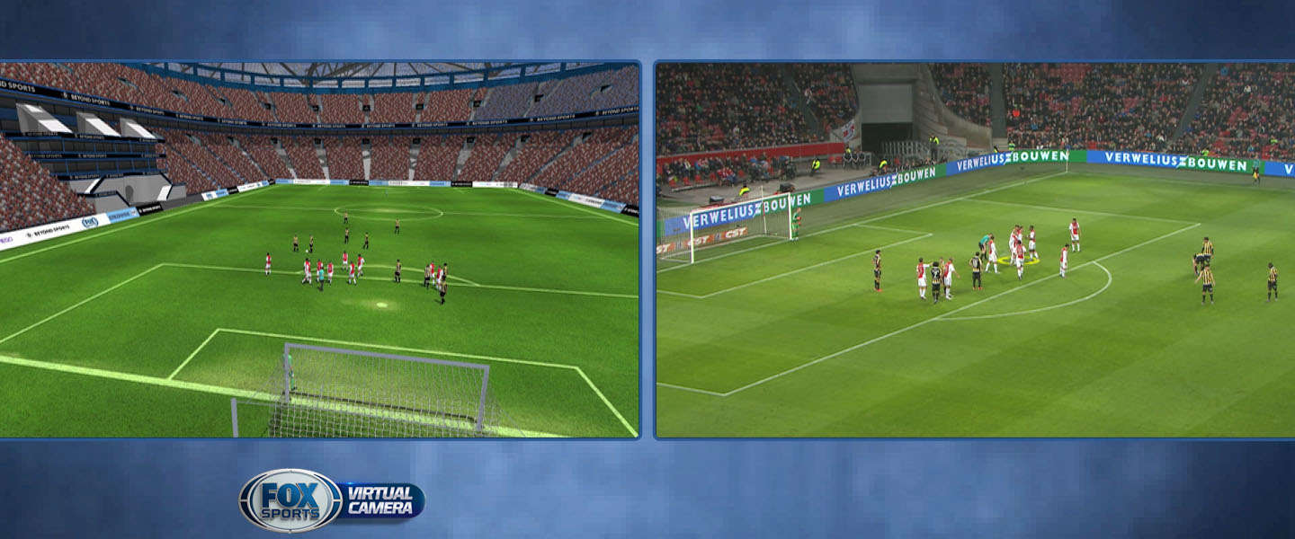De topper Feyenoord - PSV ook met een virtuele camera te volgen