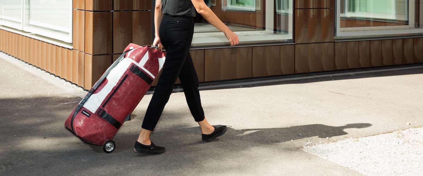 Succes voor Freitag op Kickstarter met een opblaasbare reistas