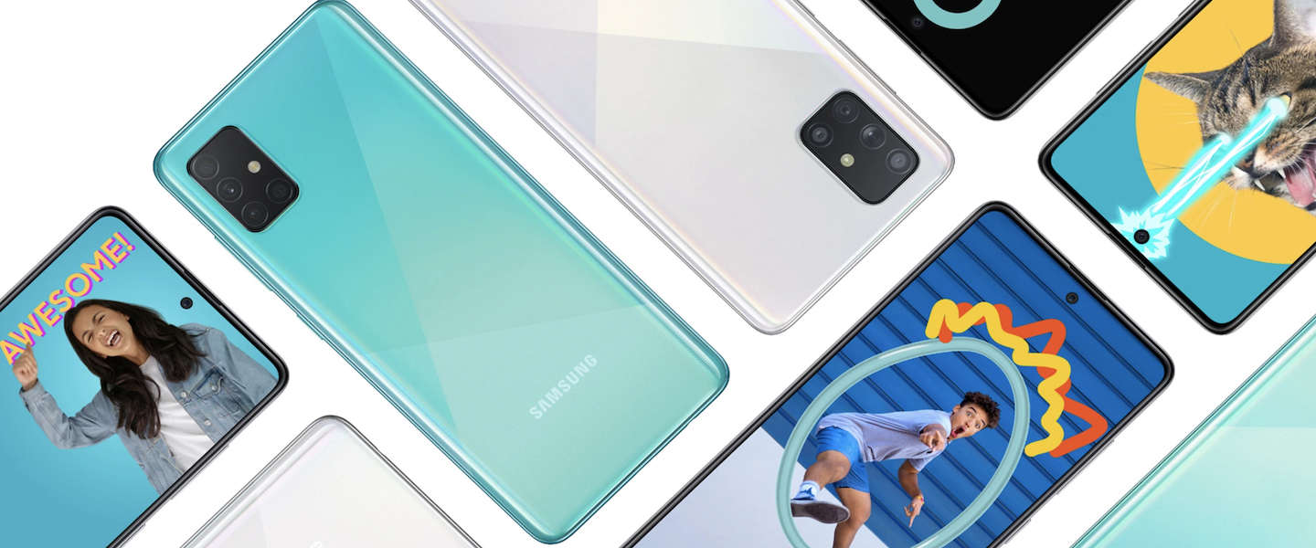 Samsung komt met nieuwe Galaxy A71 en Galaxy A51
