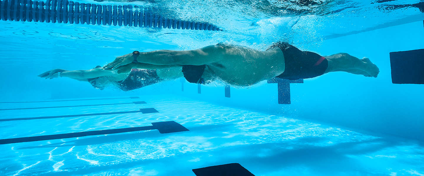 vivoactive open water swimming