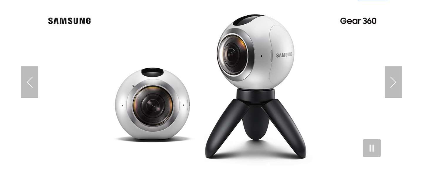 Samsung lanceert 360° camera: Gear 360
