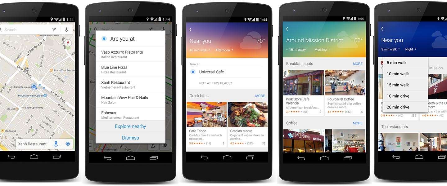 Explore functie toegevoegd aan Google Maps