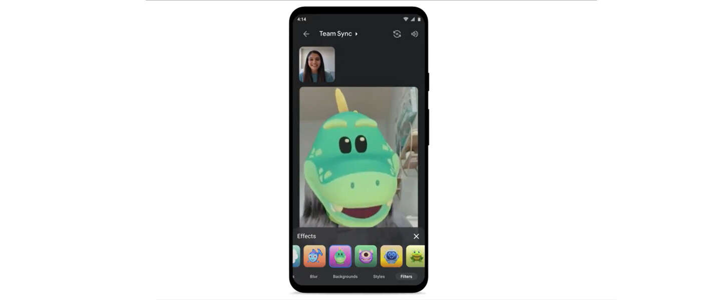 ​Filters gebruiken in Google Meet: eindelijk kan het