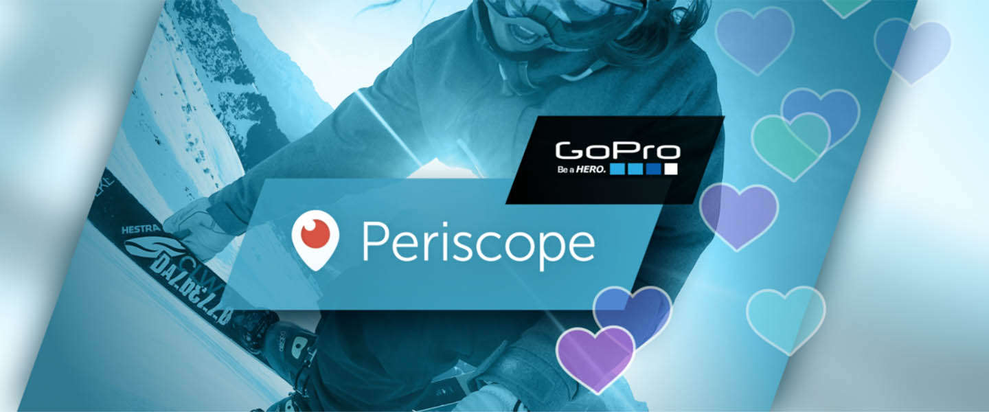 Met Periscope livestreamen vanaf je GoPro