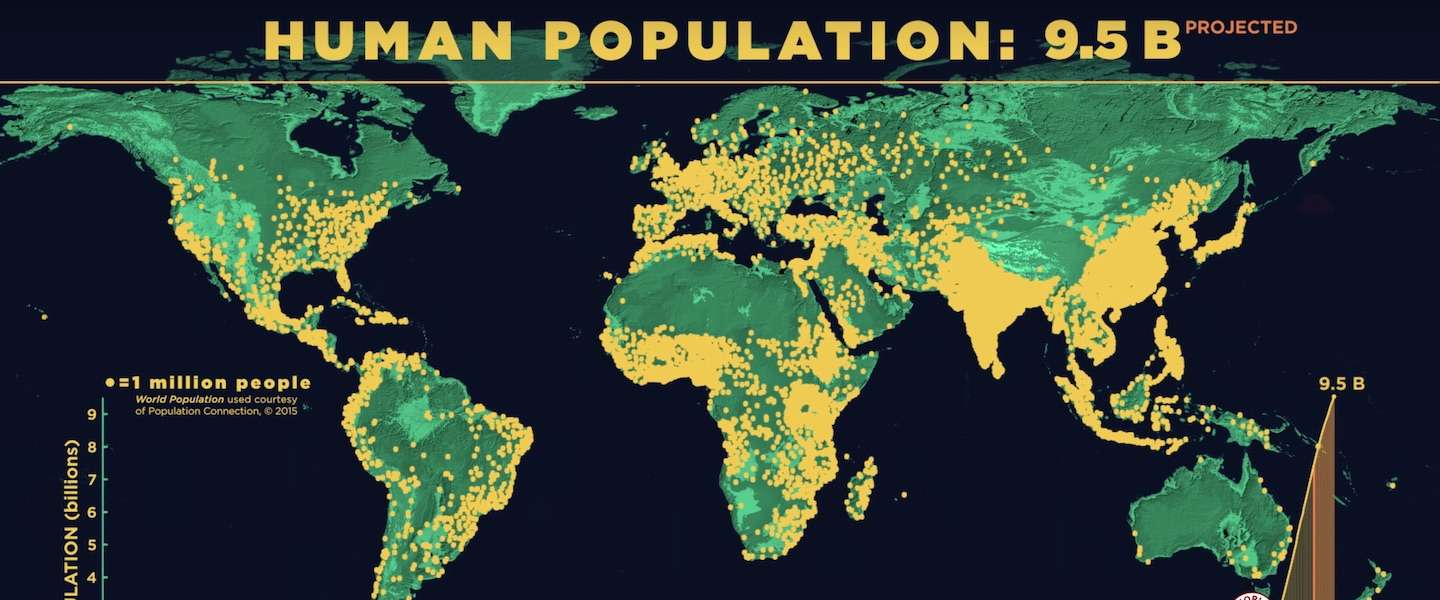 Zie hoe de mensheid zich in 2.000 jaar verspreidt over de planeet
