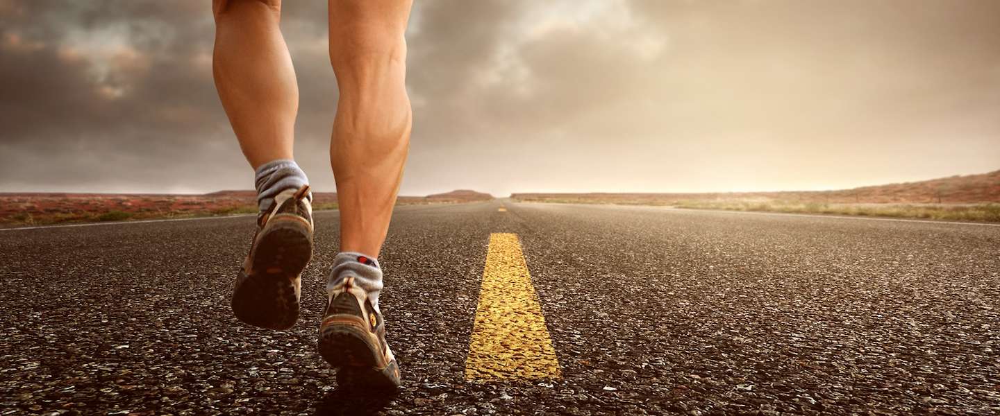 Hardlopers rennen gemiddeld 34 kilometer per maand