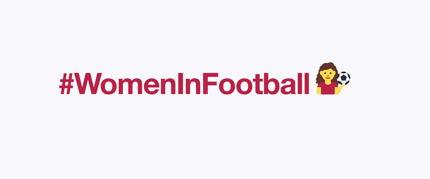 Eerste emoji voor vrouwenvoetbal #WomeninFootball