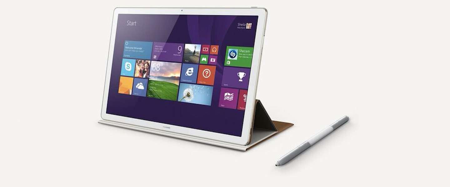 Huawei lanceert de Matebook: stijlvolle en superdunne twee-in-één laptop