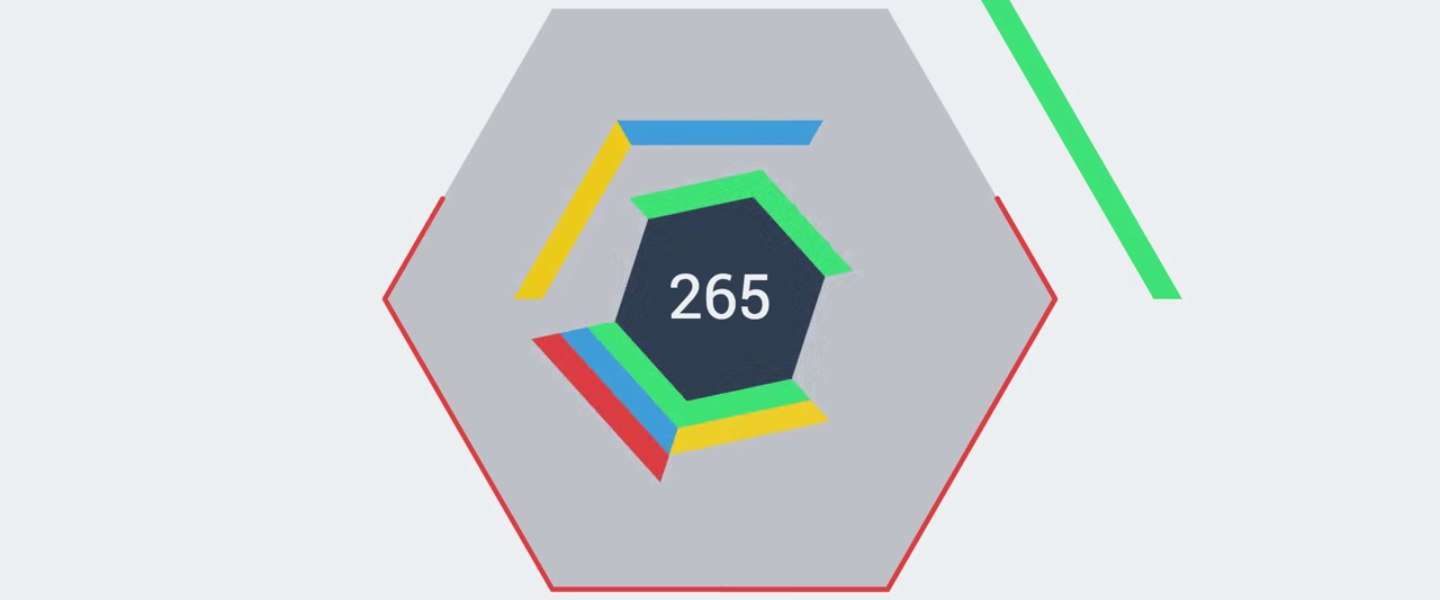 Wordt Hextris net zo verslavend als Tetris, kijk uit dit is een gevaarlijk artikel