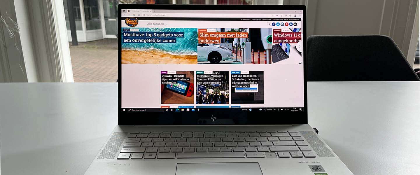 Review: HP Envy 15 is een echte multitasker
