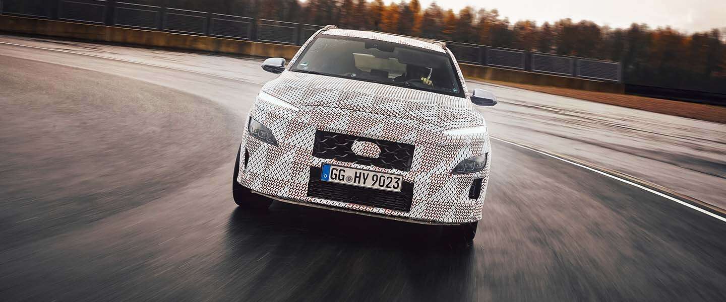 Tijd voor een sportieve N-versie
van de geheel nieuwe Hyundai KONA