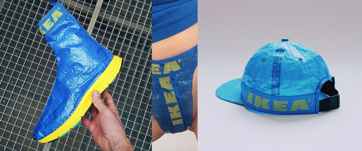 De IKEA-tas is opeens het populairste materiaal ter wereld
