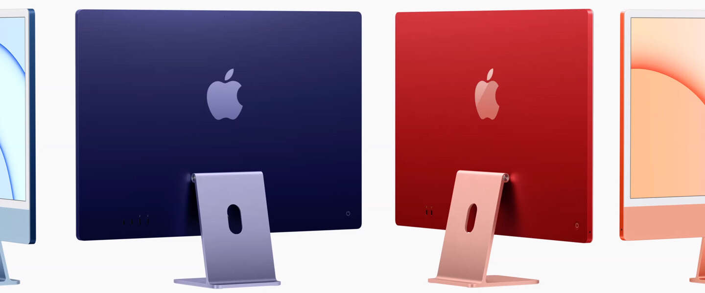 ​Apple komt met AirTags, kleurrijke iMacs en nieuwe M1-iPad Pro