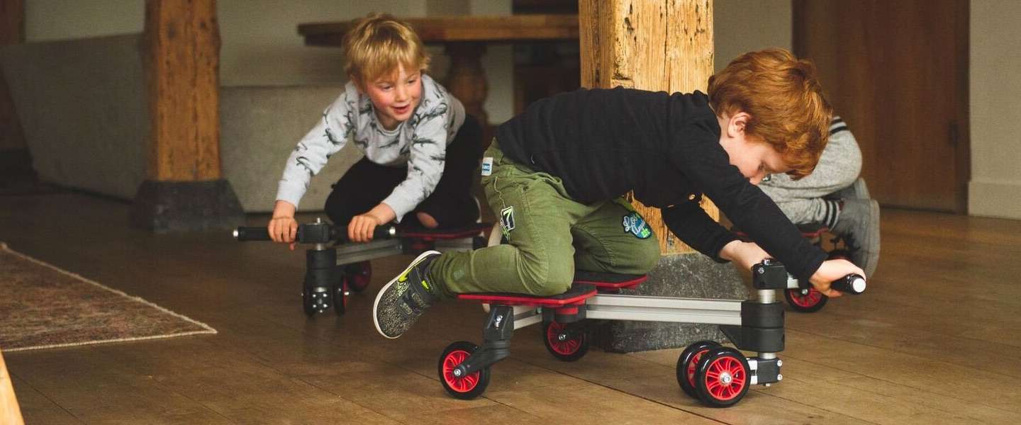 Infento: bouw een voertuig met je kind en zie ze daarna gaan