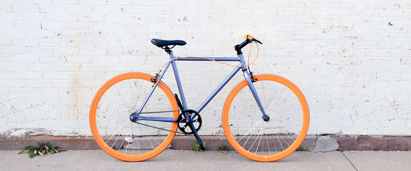 ​De Infinity Bike is een fiets zonder wielen