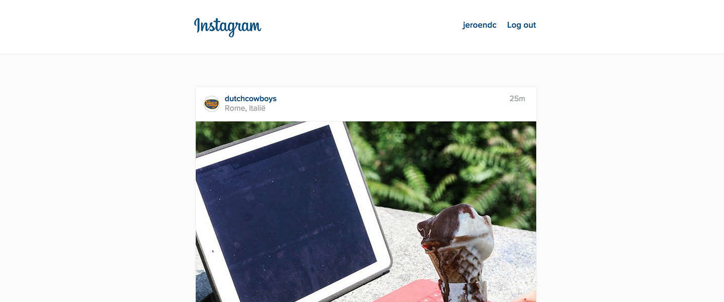 Redesign voor Instagram op het web!