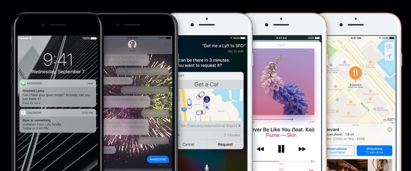 iOS 10 is vandaag beschikbaar en dit zijn de meest opvallende features