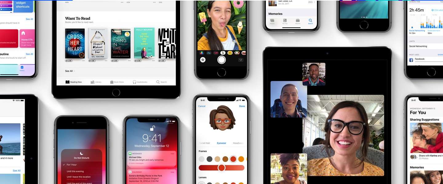 iOS 12 staat al op tien procent van Apple-apparaten