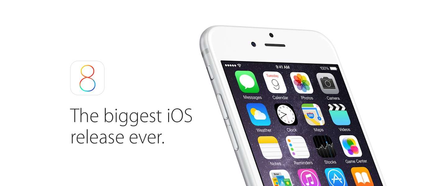 iOS 8 vraagt om 5,6GB vrije ruimte!