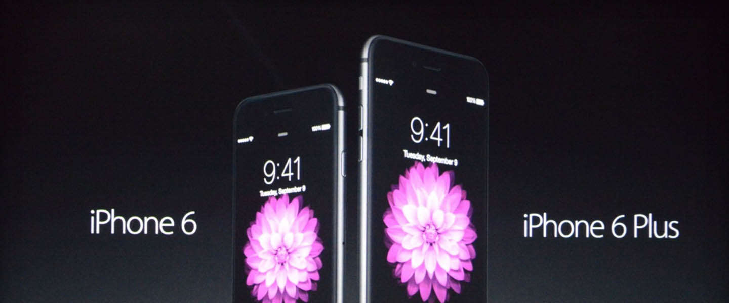 Apple lanceert twee nieuwe iPhone's: de 6 en de 6 Plus