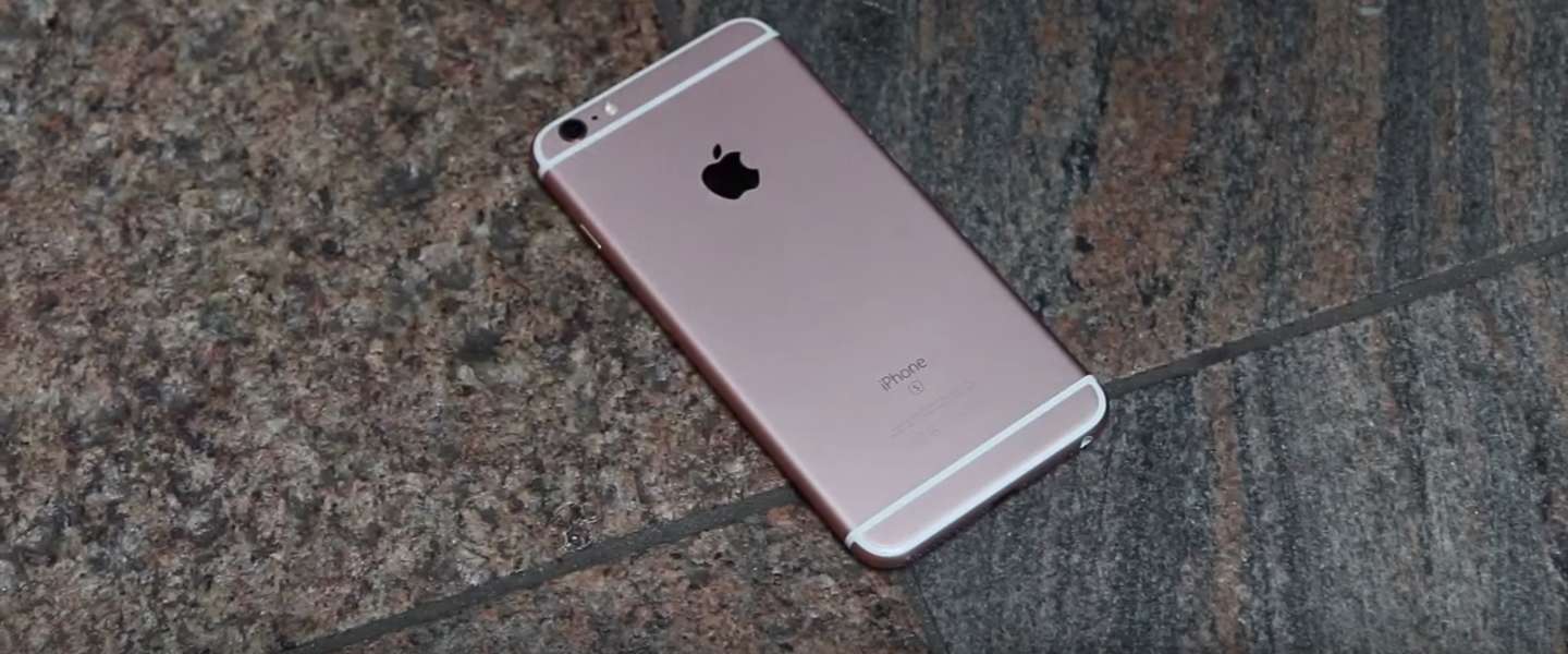 De eerste drop test met de iPhone 6S en 6S Plus