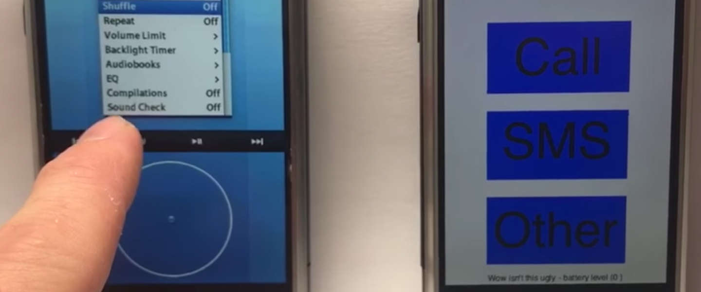 Kijk naar de eerste prototypes van iOS in actie