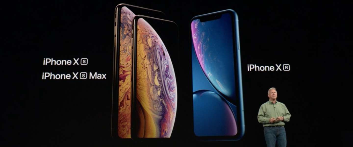 iPhone Xs, Xs Max en Xr verrassen niet op Apple's evenement