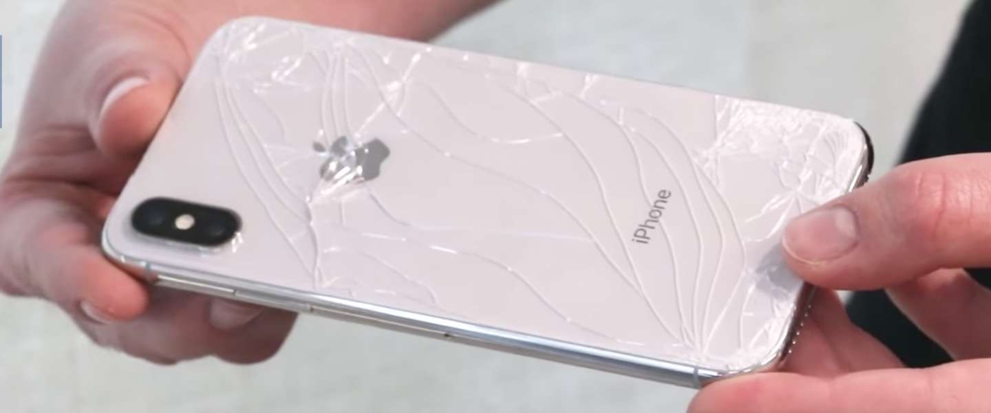 Valtest: de iPhone X kan helemaal niet tegen een stootje