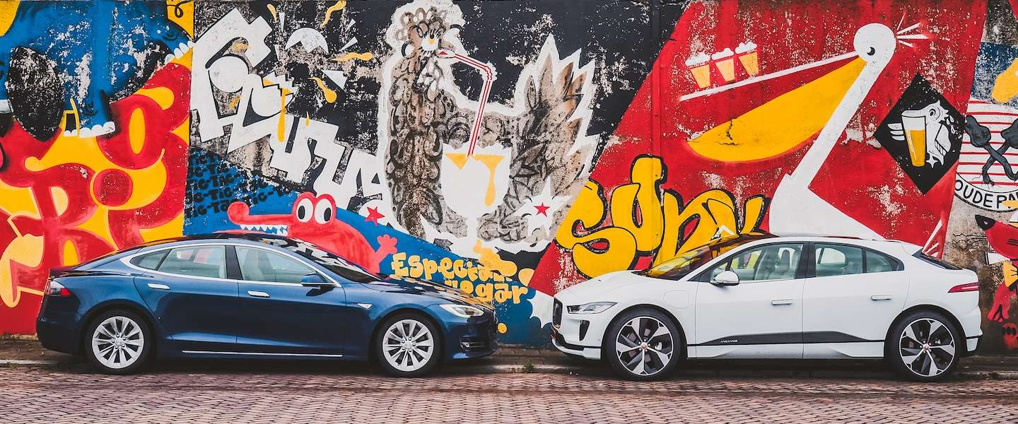 Jaguar I-PACE versus Tesla