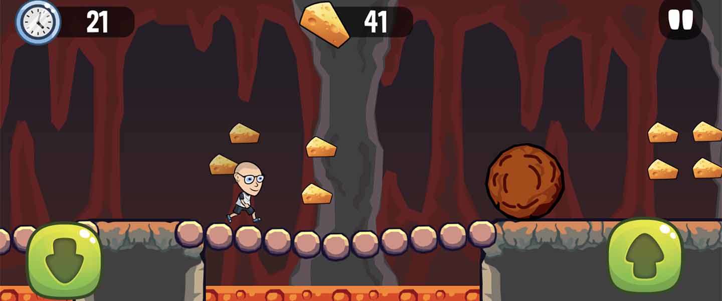 YouTuber Koen heeft een hit met mobile game Kaasje