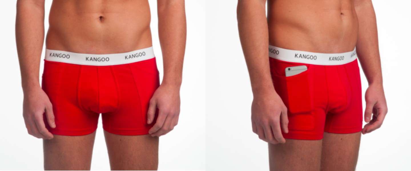 Nieuw: boxershorts met een diepe zak