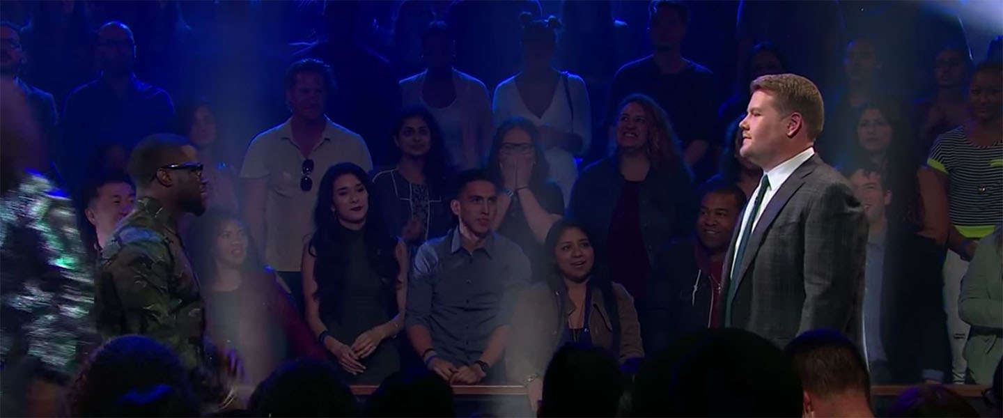 Kevin Hart vs. James Corden in Epische Rap Battle