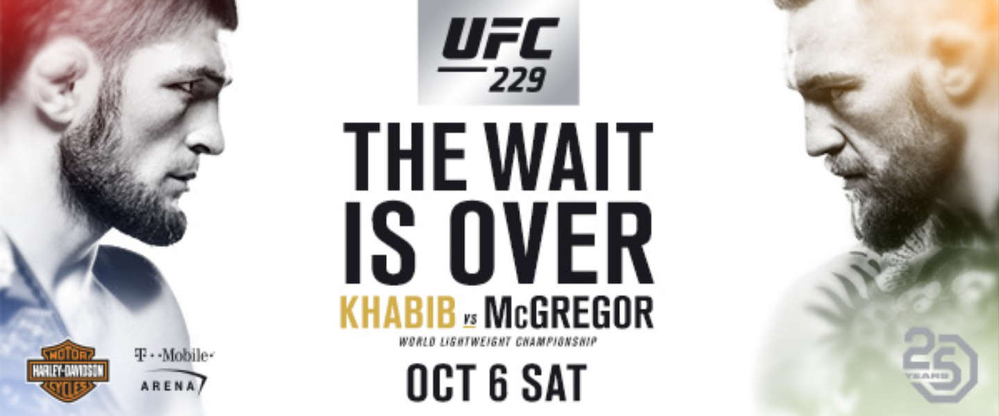 Vegas is on fire: nasleep McGregor vs. Nurmagomedov is waanzin
