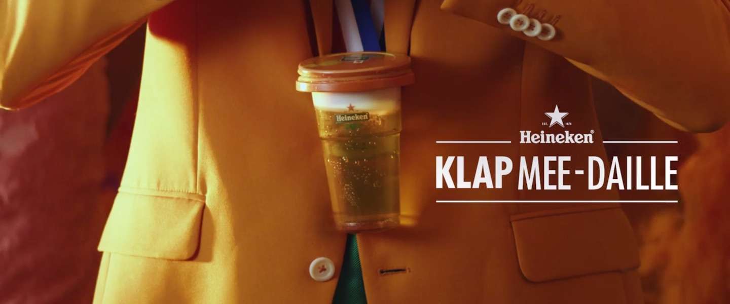 Geniaal: Heineken komt met de klap mee-daille