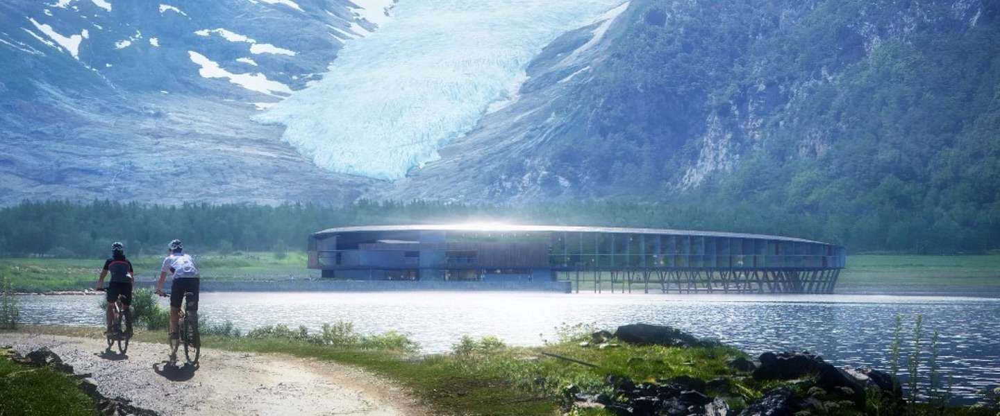 Dit hotel in Noorwegen wordt klimaatpositief en nog prachtig ook