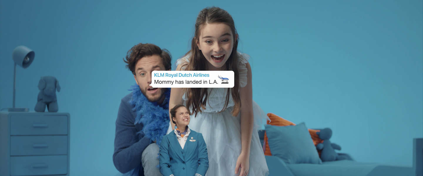 KLM lanceert Family Updates op WhatsApp voor vrienden en familie