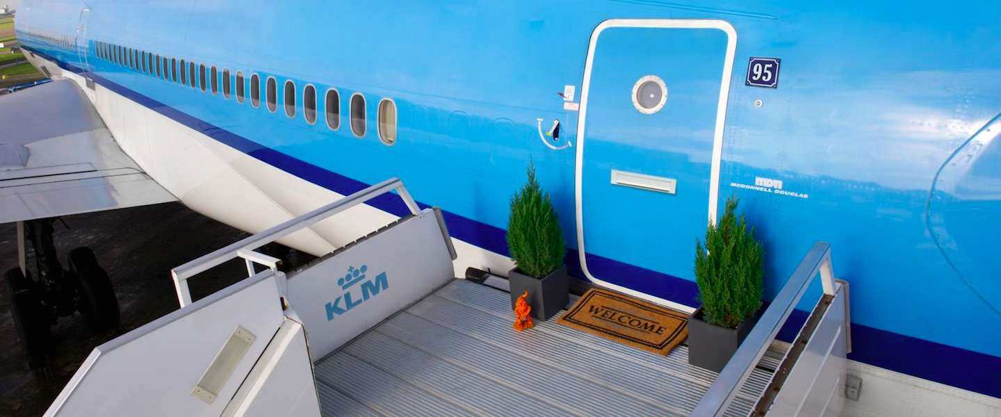 De overnachting van je dromen: KLM zet volledig ingericht vliegtuig op Airbnb
