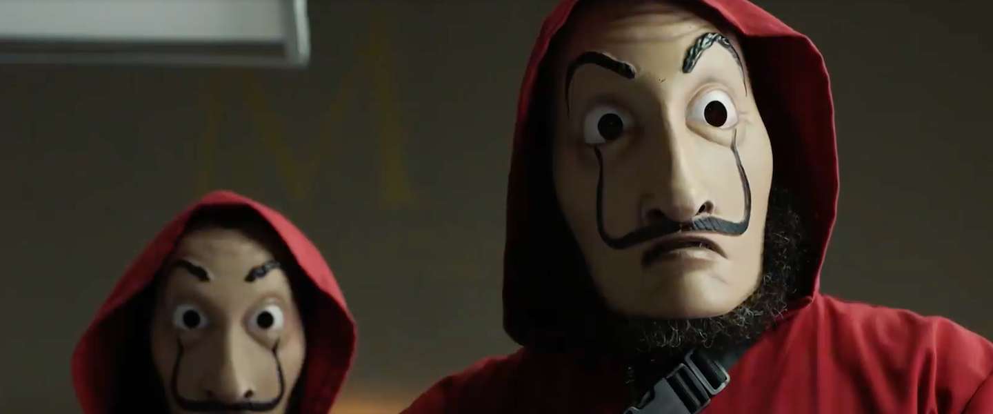 Netflix-serie La Casa de Papel seizoen 3 te zien in 2019