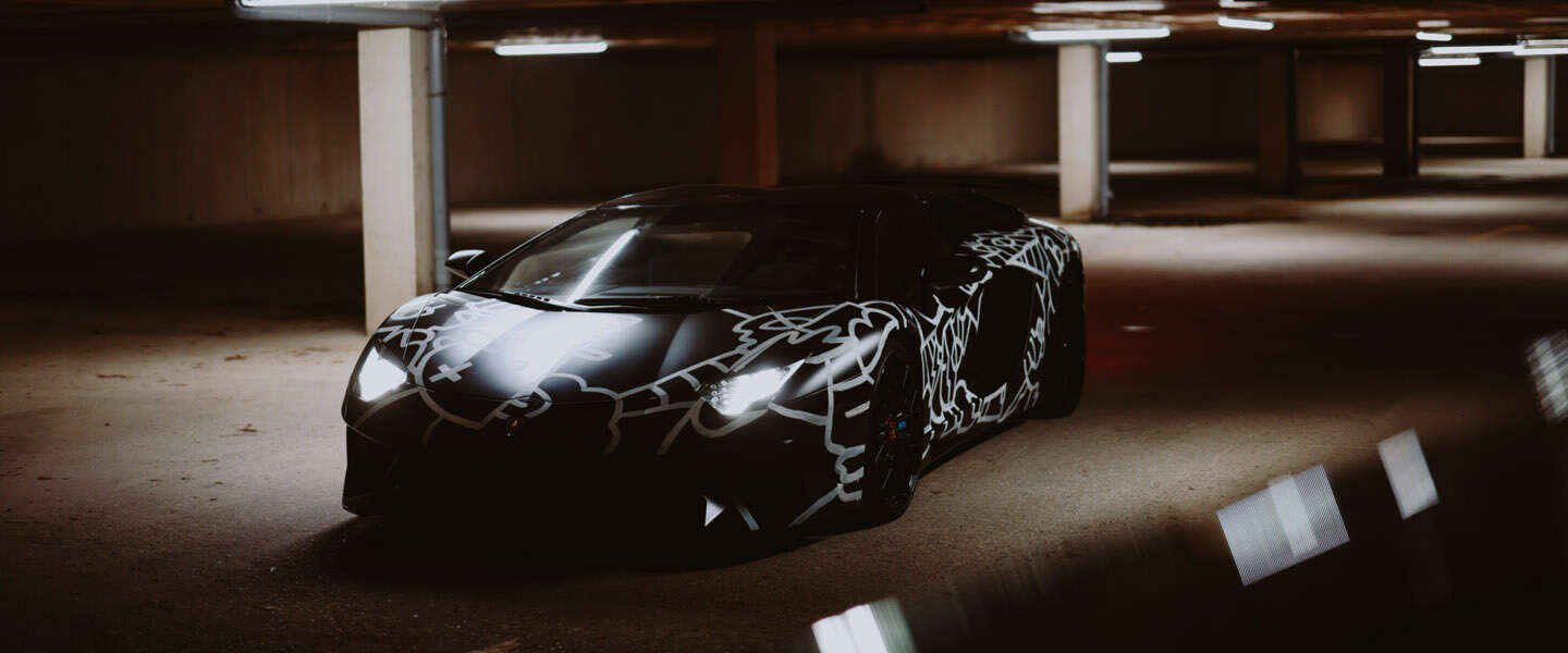 ​NFT-Lamborghini onthuld: artiest Pablo Lücker bewerkte hem
