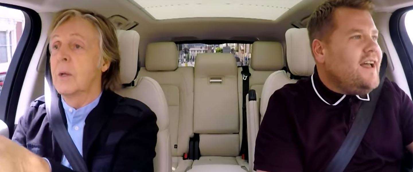 Heel speciaal: Carpool Karaoke met Paul McCartney in Liverpool
