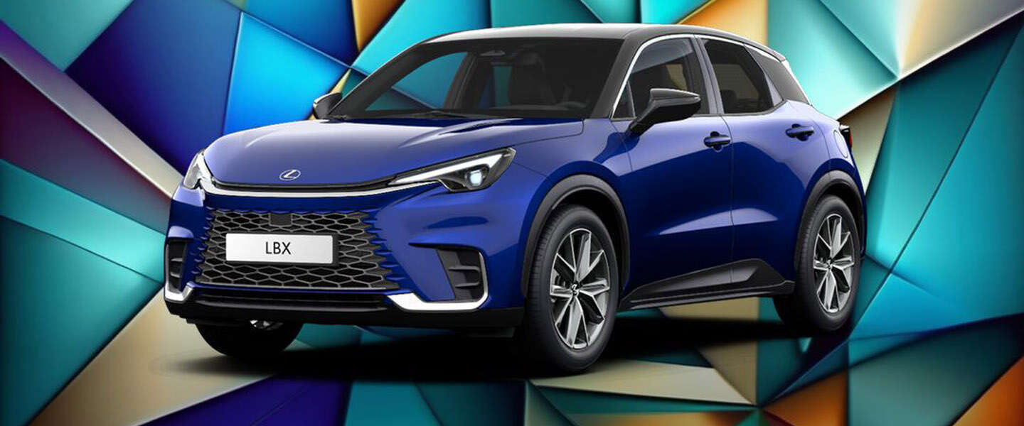 A digital AI art experience from Lexus with the new LBX