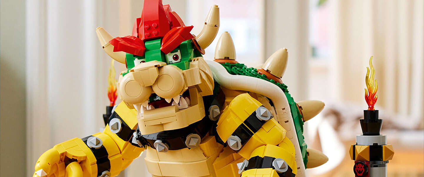 LEGO Bowser: LEGO Super Mario onthult duurste set in de serie