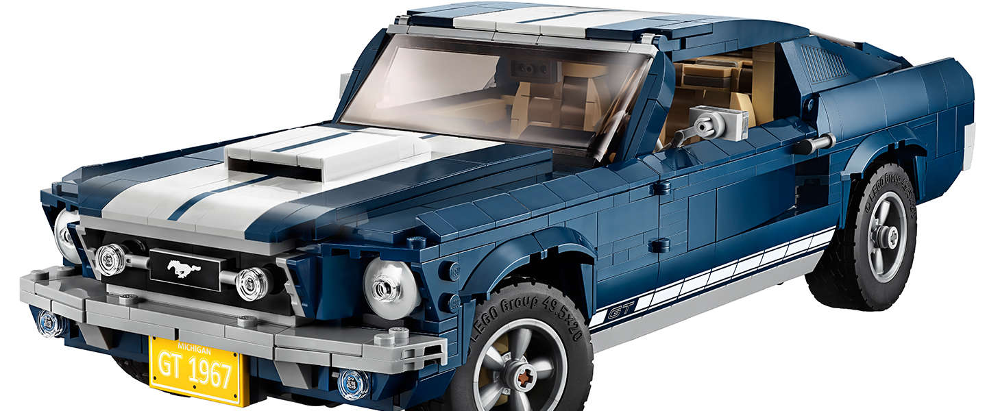 Must have: De iconische 1967 Ford Mustang nu ook verkrijgbaar in LEGO