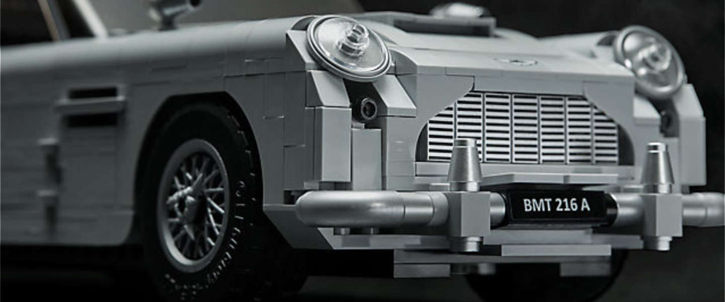 Must have: De Aston Martin DB5 van James Bond in Lego
