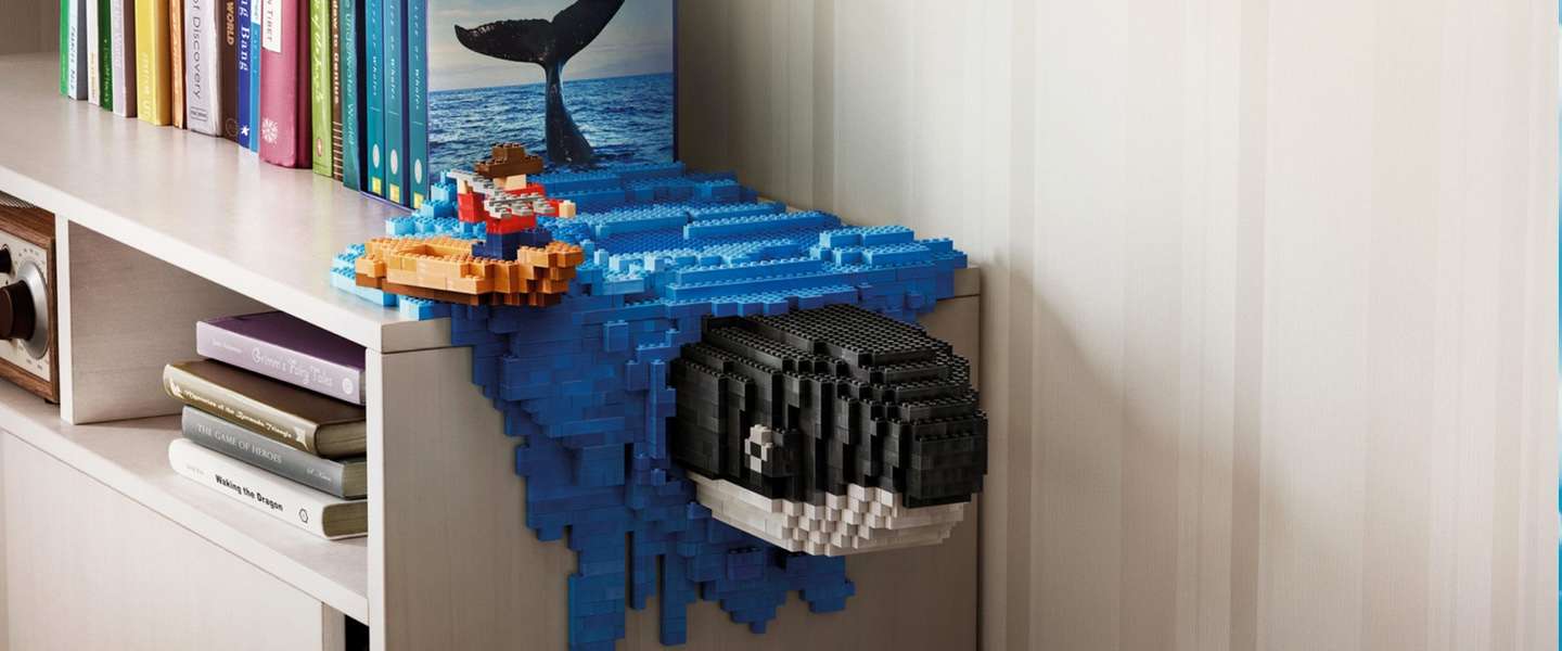 Deze campagnes met Lego-sculpturen zijn echt prachtig